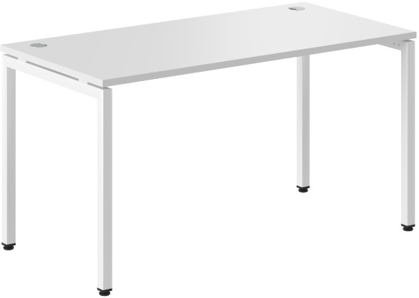 Стол прямой XSST 147 Белый/Белый 1400х700х750 XTEN-S