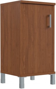 Шкаф-колонка низкая с глухой малой дверью B 411.2(L) Орех Гарда 475х450х920